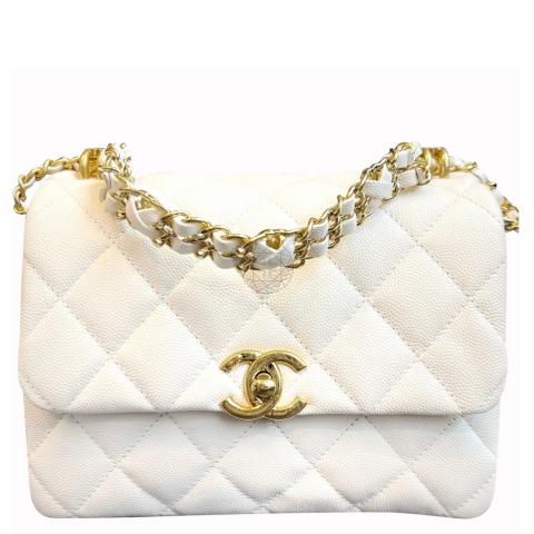 Chanel 3 compartment flap on sale bag